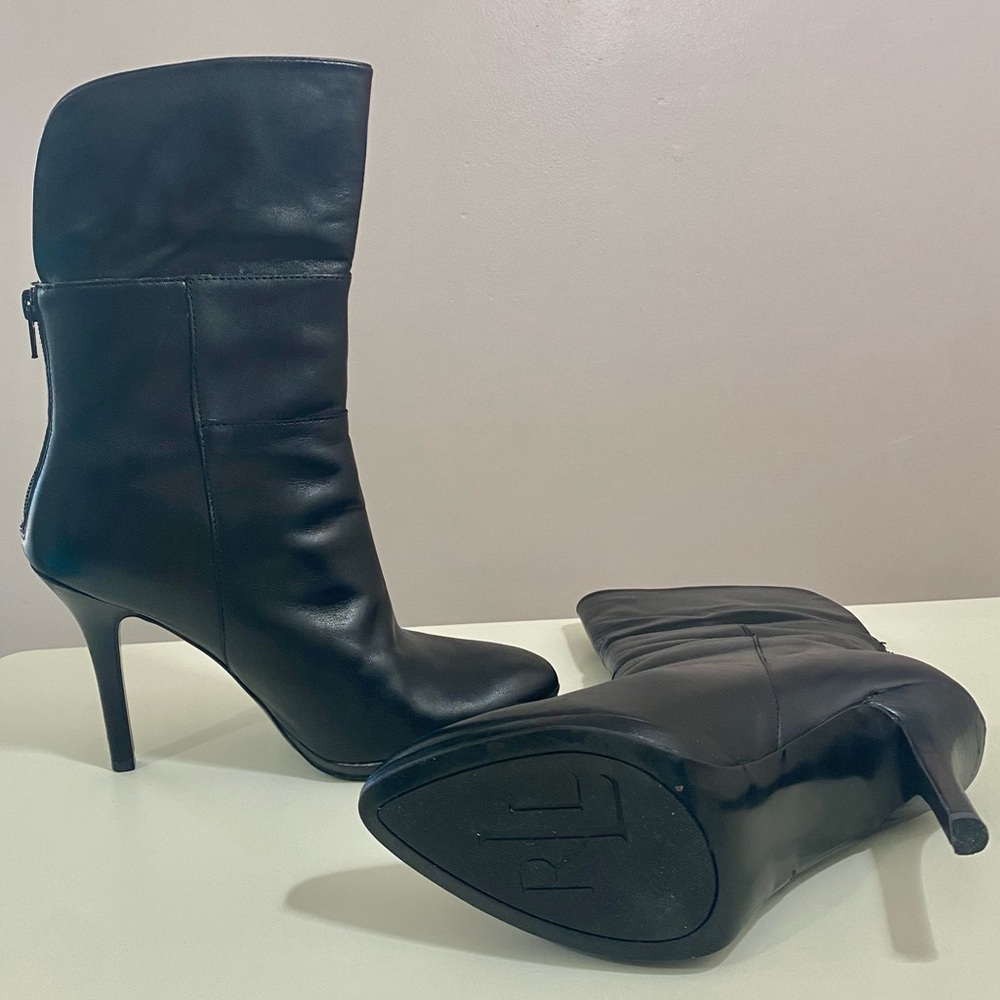 Lauren Ralph Lauren Leather Booties